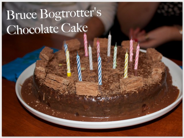 bruce bogtrotter's cake
