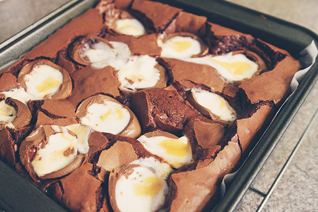 Creme Egg Brownies 2