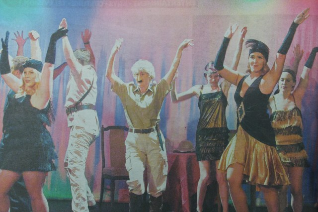 A photo of a photo in the Kalgoorlie Miner. 